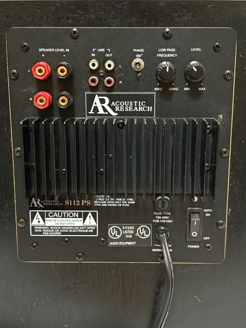 【良品】 AR HC2　5.1chスピーカーセット EDGE　S112PS