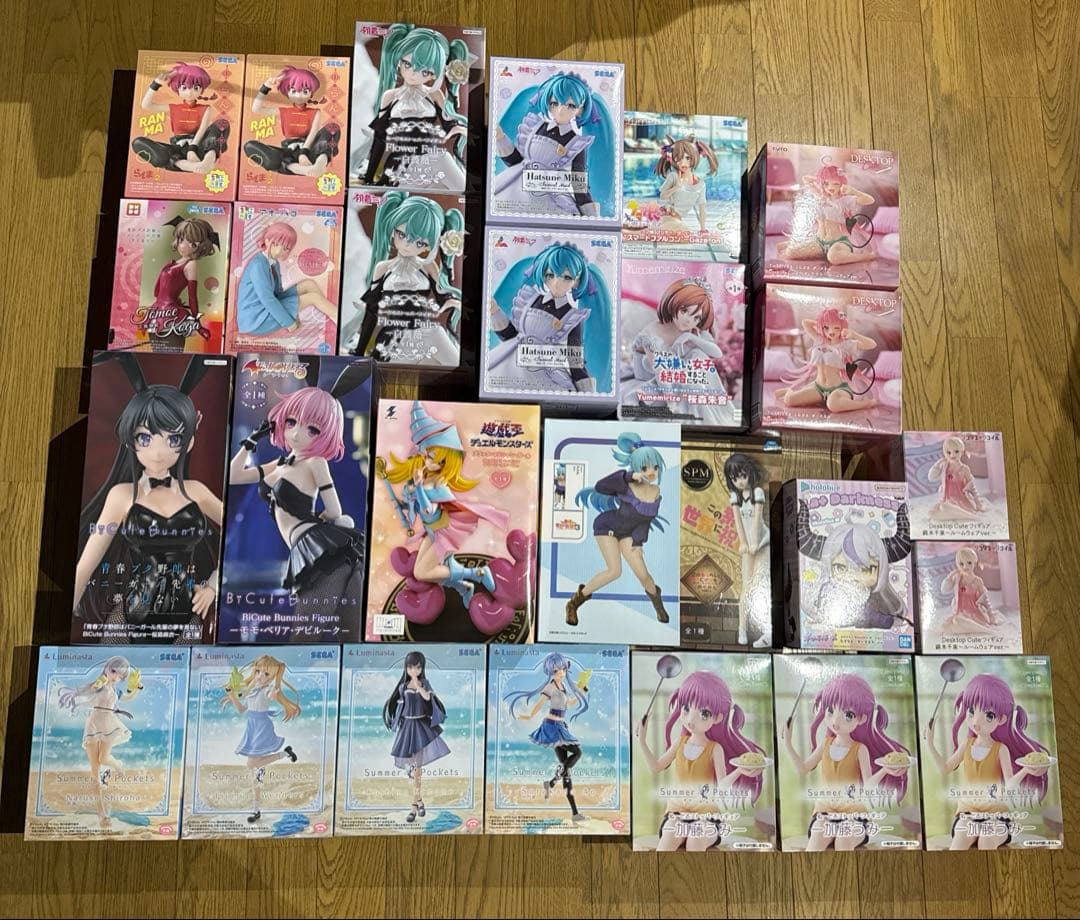 美少女系　プライズフィギュア27点セット