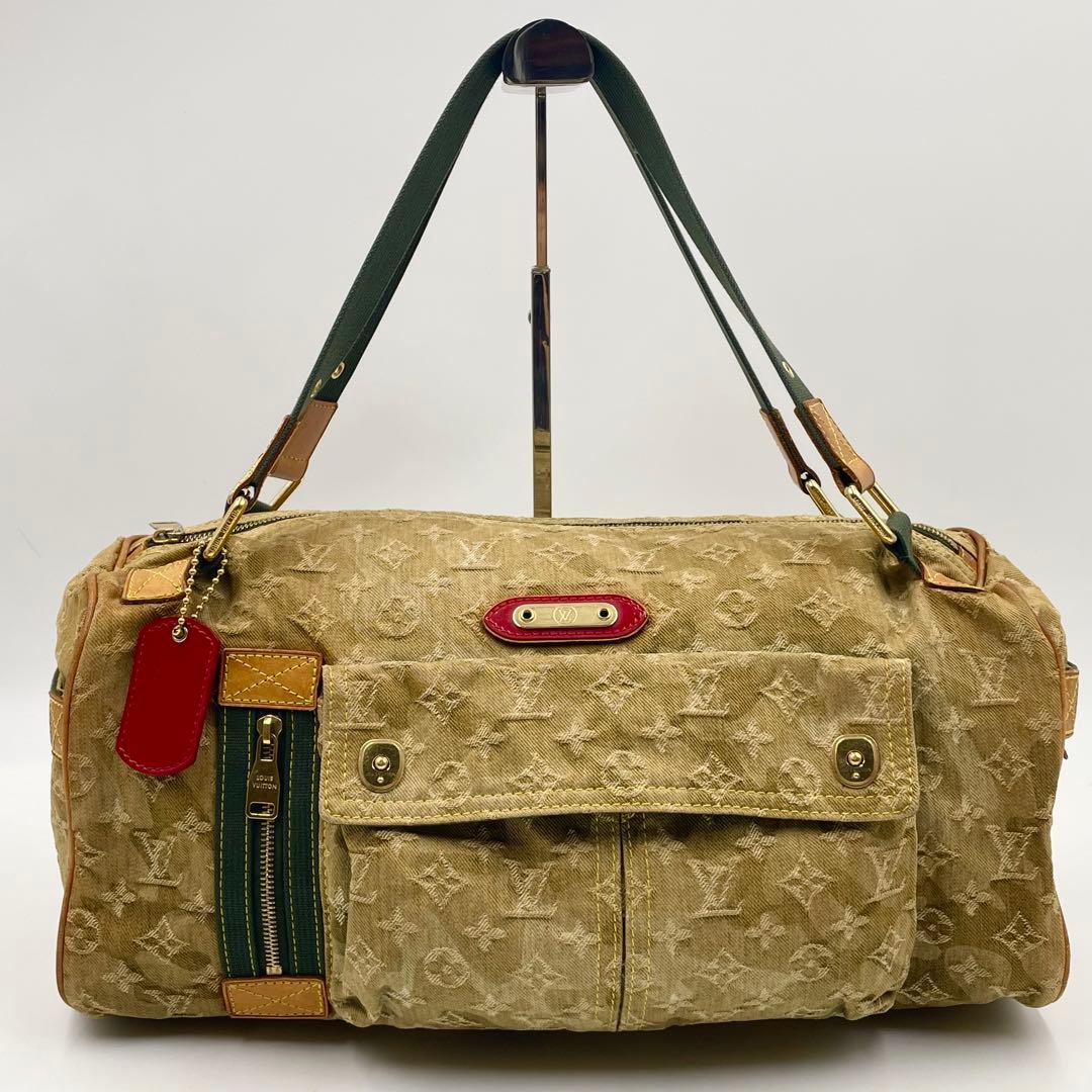 ルイヴィトン×マークジェイコブスコラボ モノグラモフラージュ デニムリス