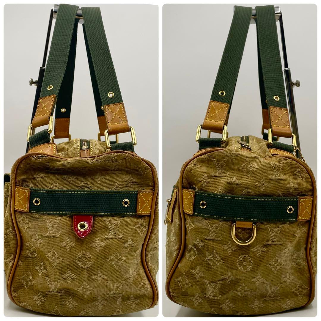 ルイヴィトン×マークジェイコブスコラボ モノグラモフラージュ デニムリス