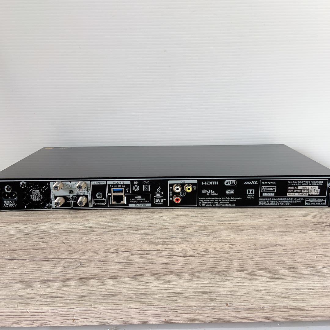 SONY ブルーレイレコーダー　BDZ-ZT1700