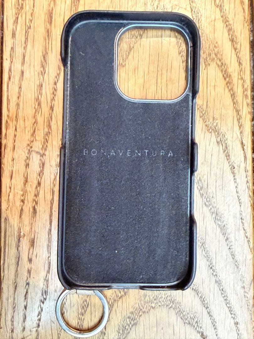 BONAVENTURA iPhone 16proケース ストラップ付き