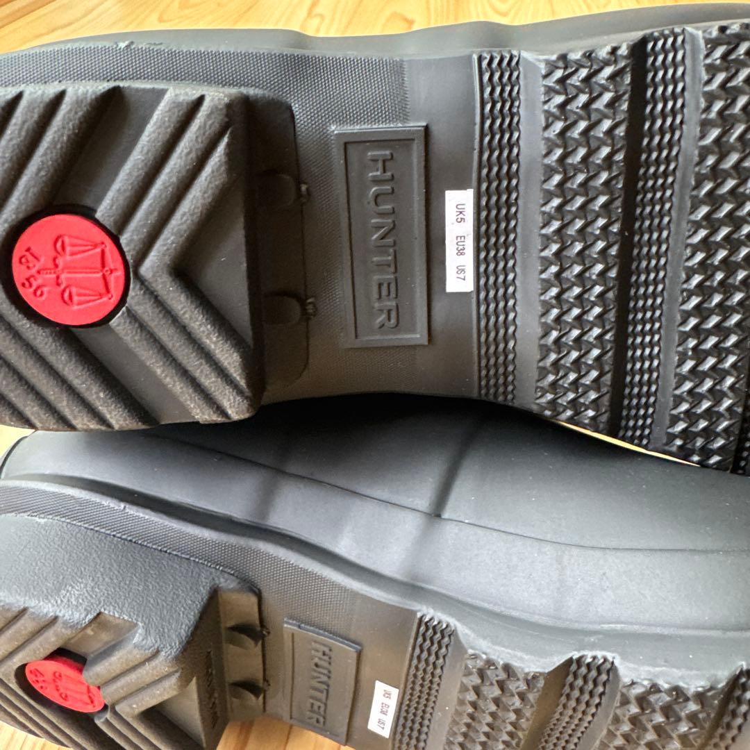 HUNTER◆ハンター◆黒長靴◆24.0