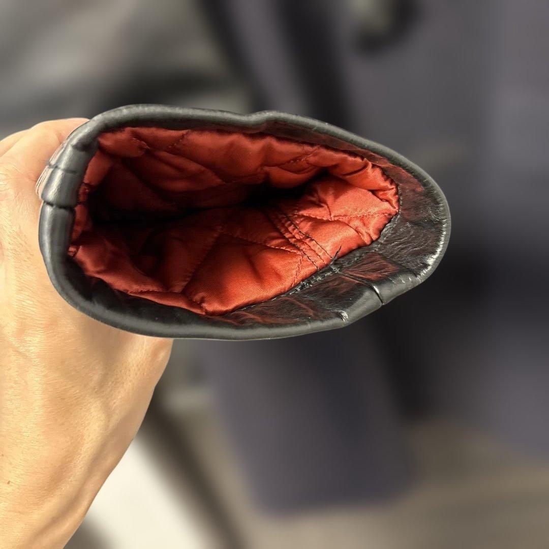 JUNYA WATANABE コムデギャルソン 初期型袖レザー切替ダッフルコート