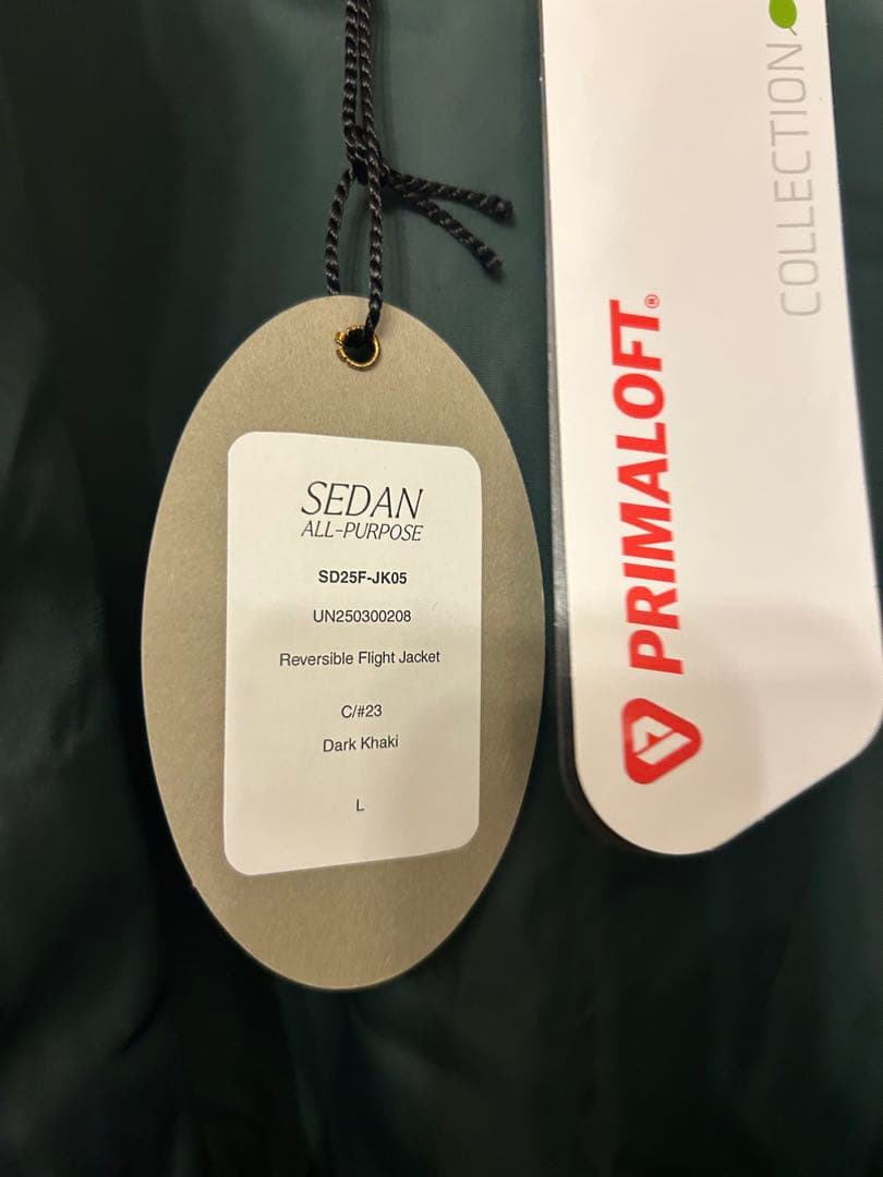 SEDAN ALL-PURPOSE リバーシブルコーデュラフライトジャケット