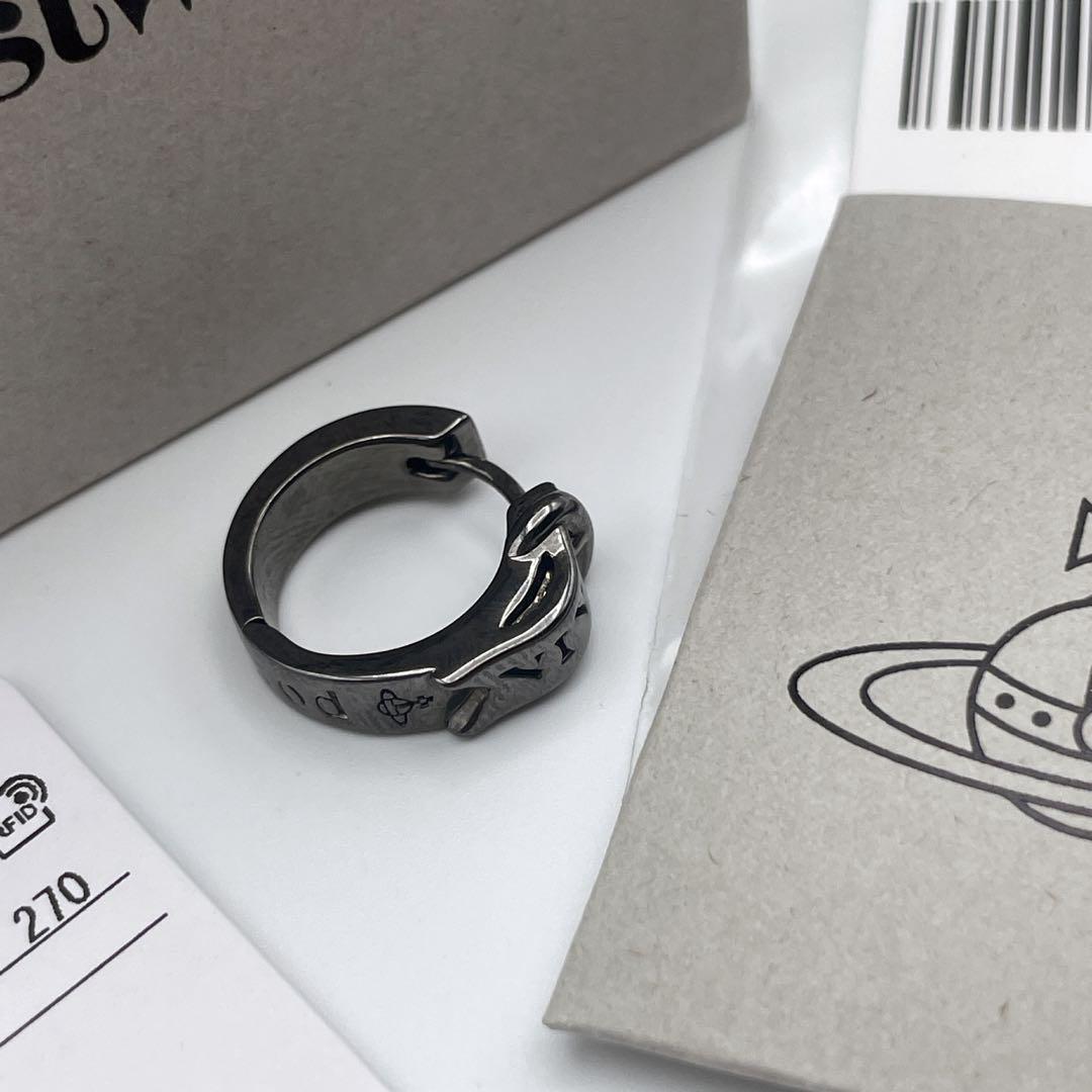 【極美品】　ヴィヴィアンウエストウッド　フープピアス　オーブ　シングル　片耳用