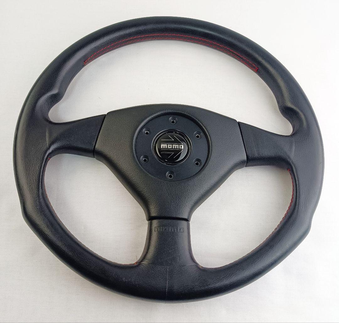 MOMO ステアリング スピード3 ランエボ 当時物 希少品 中古美品