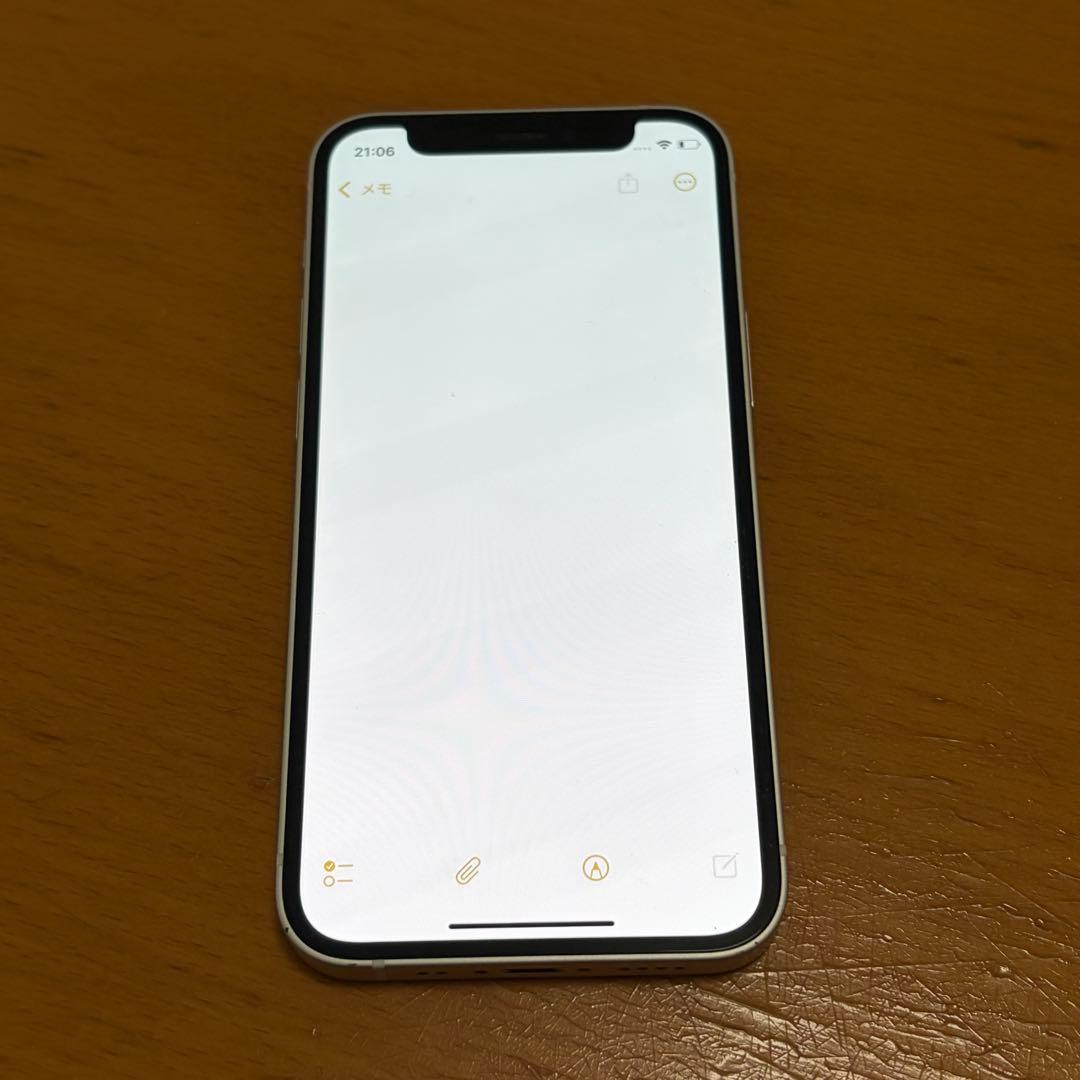 iPhone12 mini 64GB ホワイト 本体のみ/SIMフリー