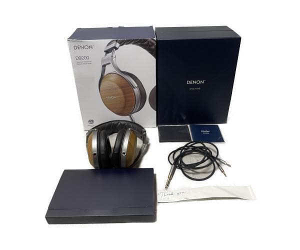 良品 デノン Denon AH-D9200 ヘッドフォン AH-D9200EM