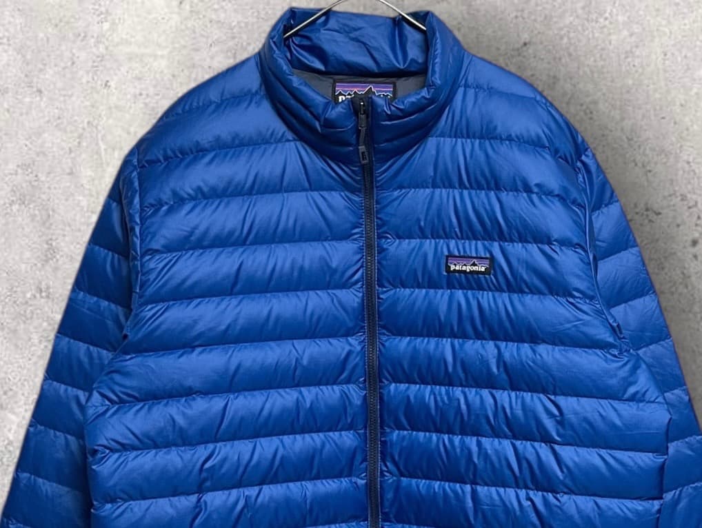 Patagonia 廃盤カラー DOWN SWEATER JACKET ブルー