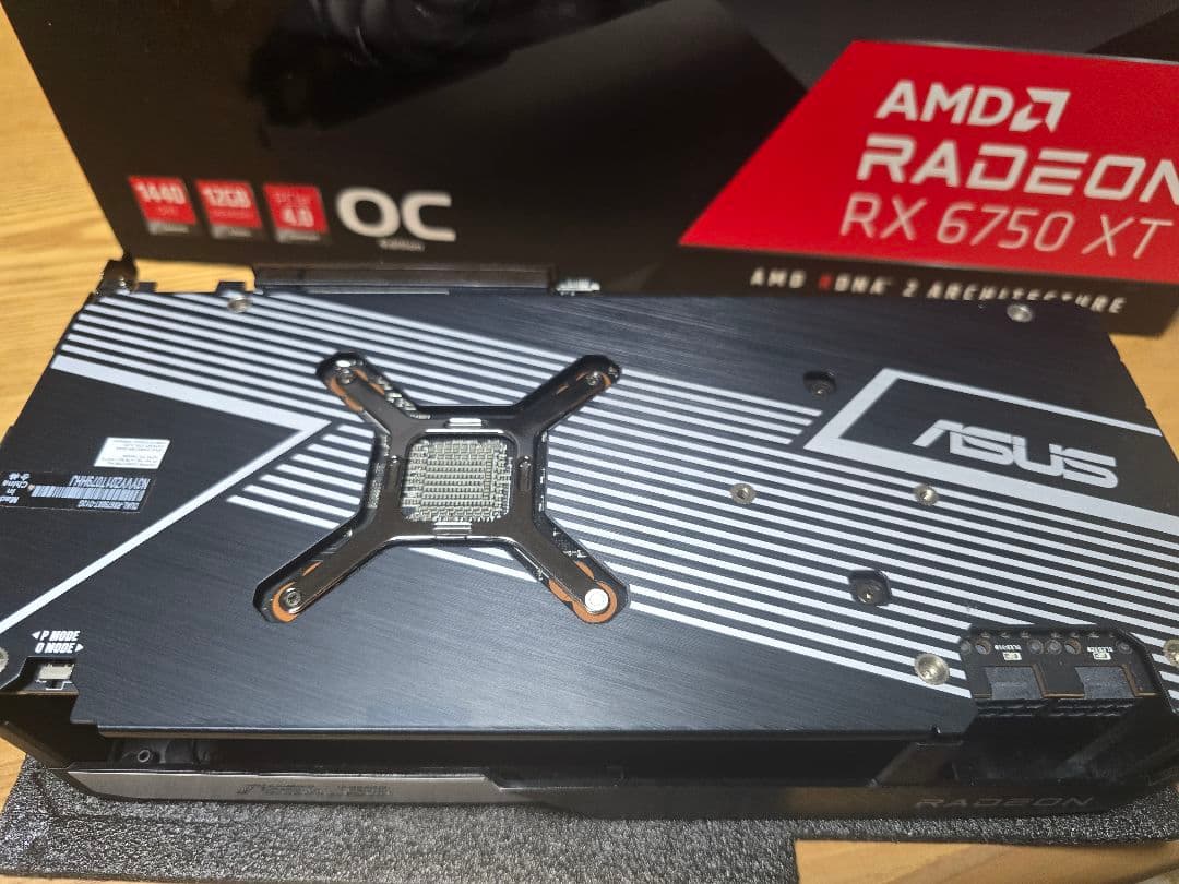 グラフィックボード・グラボ・ビデオカード ASUS Radeon RX 6750 XT DUAL 12GB