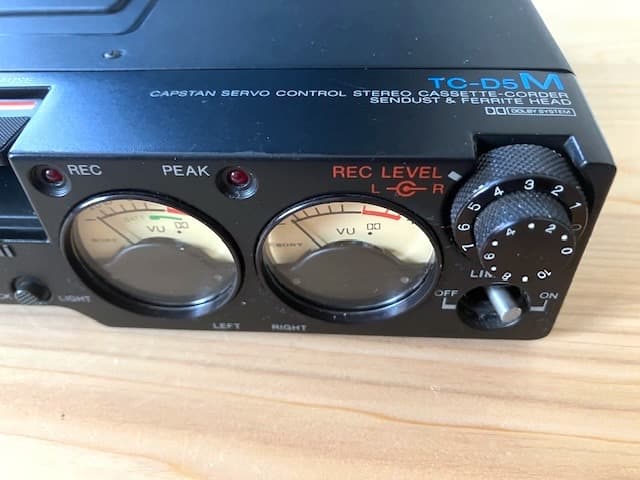 超希少美品 整備済高音質動作品 SONY TC-D5M デンスケ メタル対応
