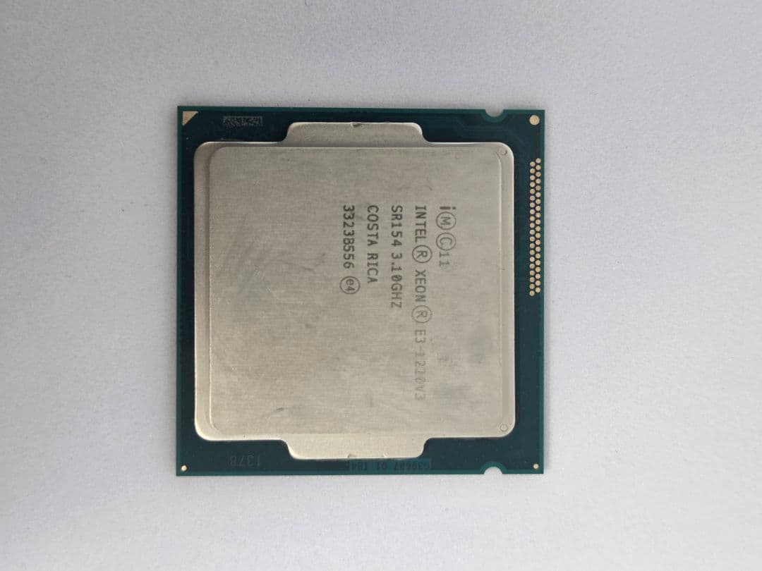 i7-4790 や Xeon E-2124M などジャンクCPUメモリ詰め合わせ