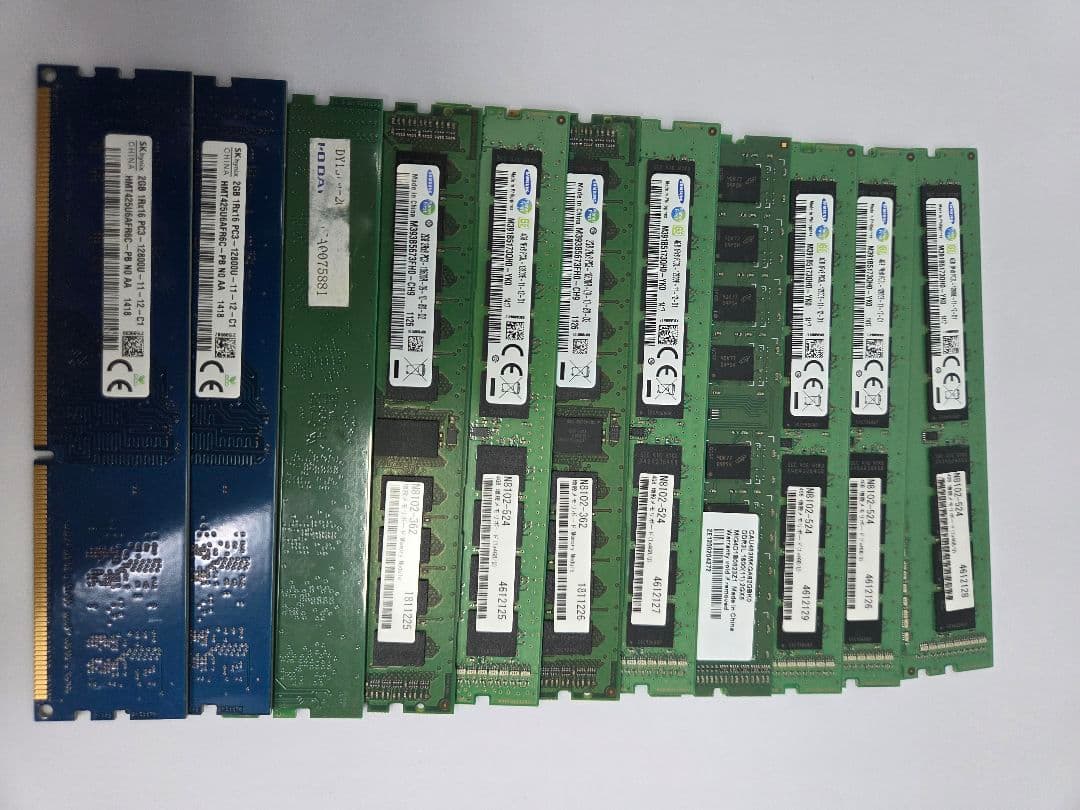 i7-4790 や Xeon E-2124M などジャンクCPUメモリ詰め合わせ