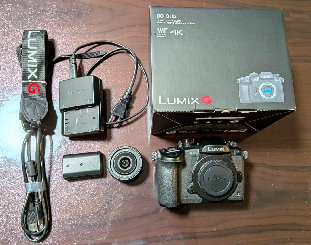 LUMIX DC-GH5 ミラーレス一眼 単焦点レンズ付（レンズ不要なら値引可）