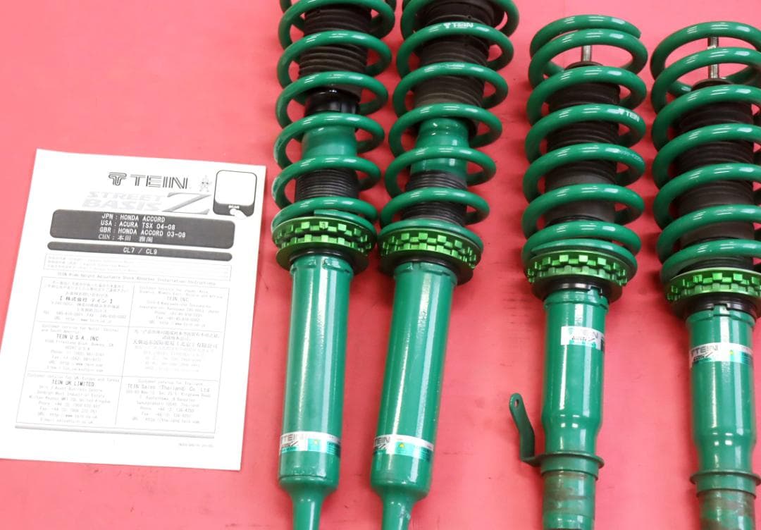 ホンダ アコード CL7 　CL9　アコードユーロR　TEIN 車高調