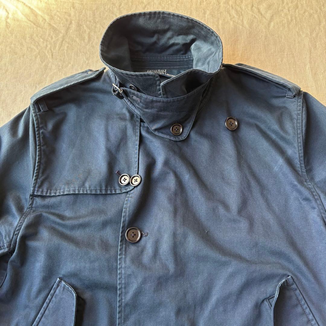 90’s Ralph Lauren 短丈 トレンチジャケット コットン LL