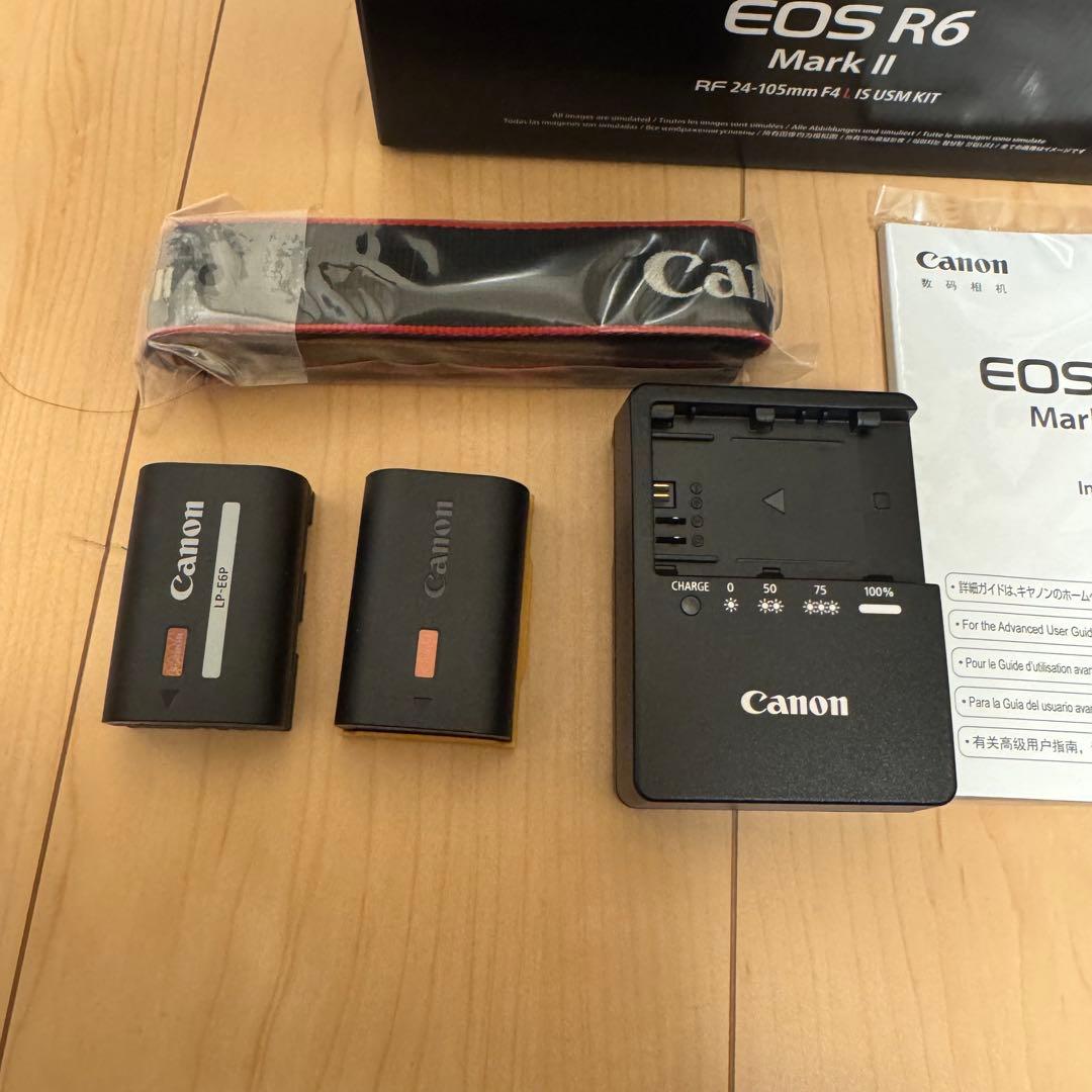 【美品】Canon EOS R6 Mark II 本体　ショット数約3,000枚