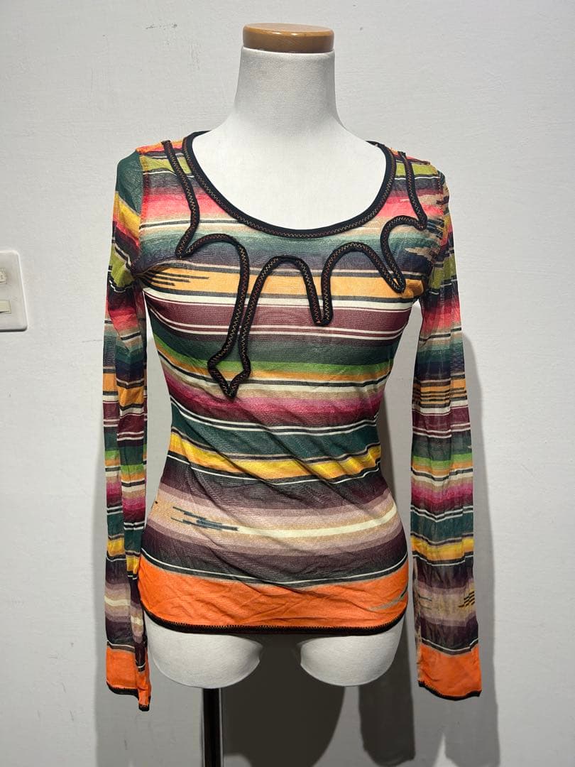 S*e様 jean paul gaultier ゴルチェ　パワーネット　レインボ