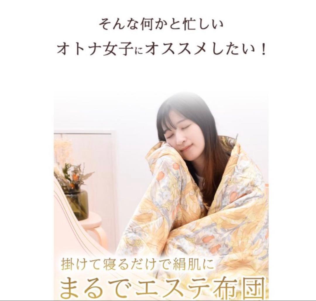 【未使用】西川　洗える真綿布団　シングル