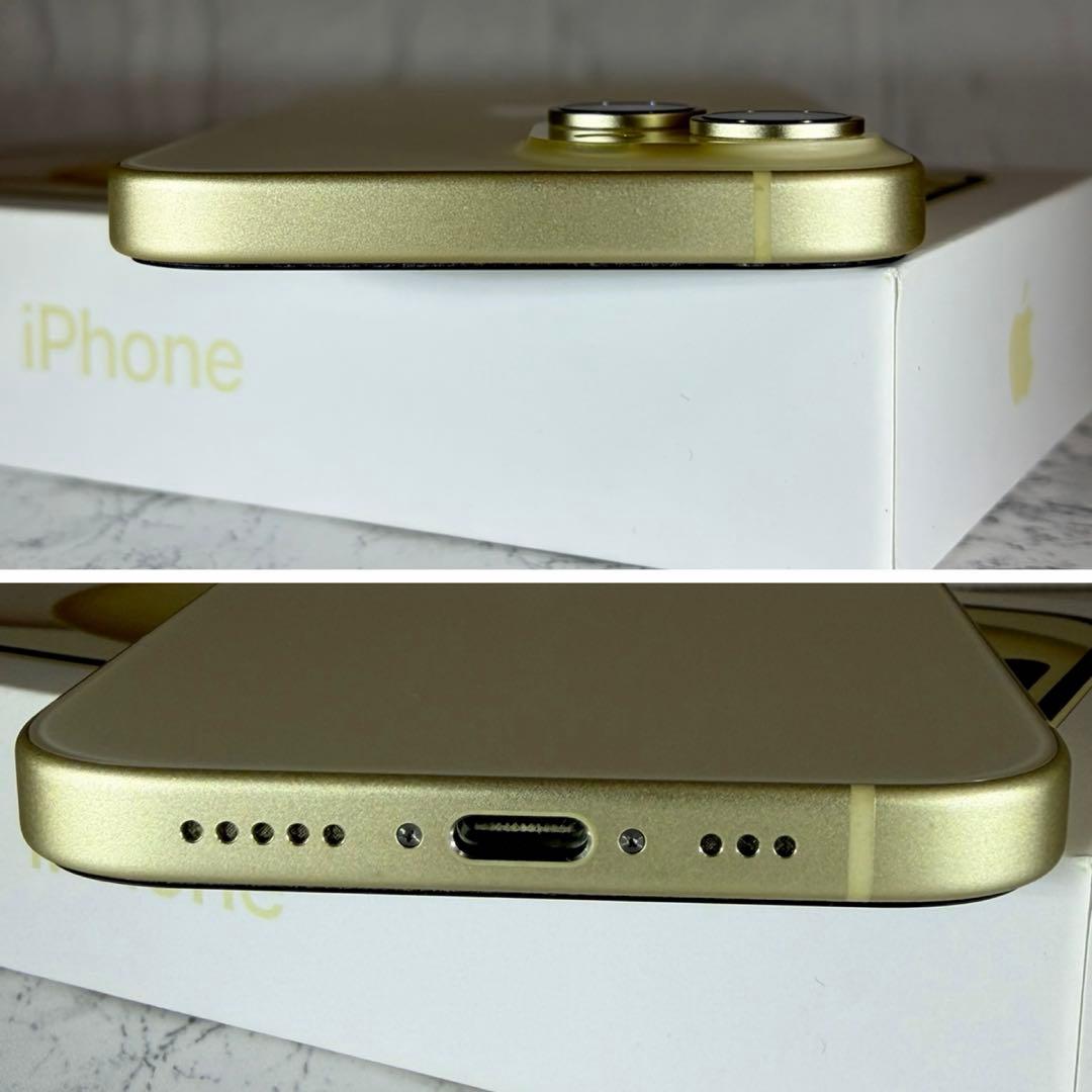 美品　Apple iPhone15 イエロー　128GB