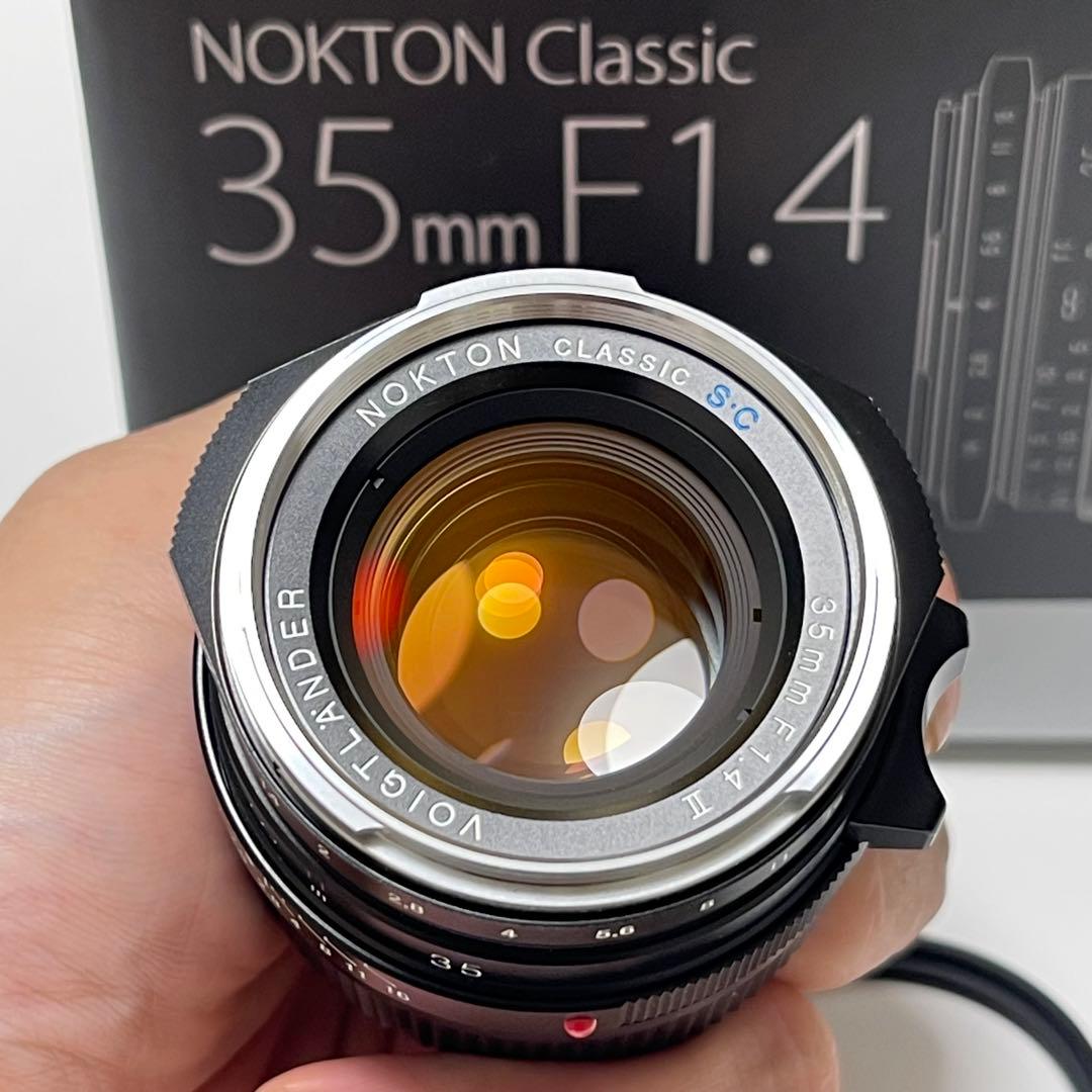 NOKTON Classic 35mm F1.4 II SC VM 付属品完備