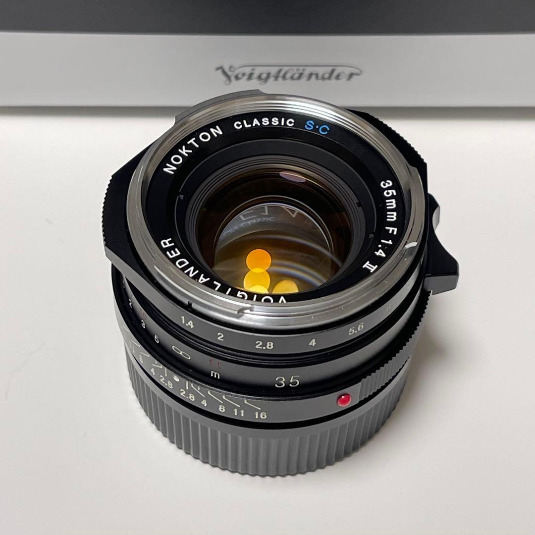 NOKTON Classic 35mm F1.4 II SC VM 付属品完備