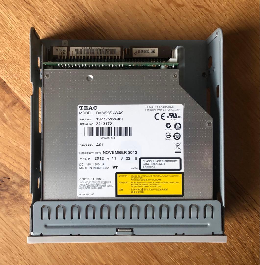 pc-98 ファイルベイ用　スリムdvd マルチ➕MOドライブ