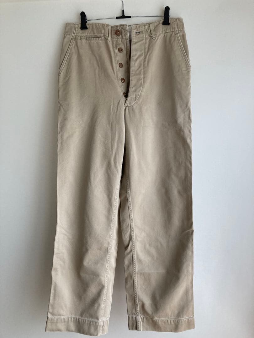 50s M-45　チノパンツ　US ARMY 45カーキ　ビンテージ