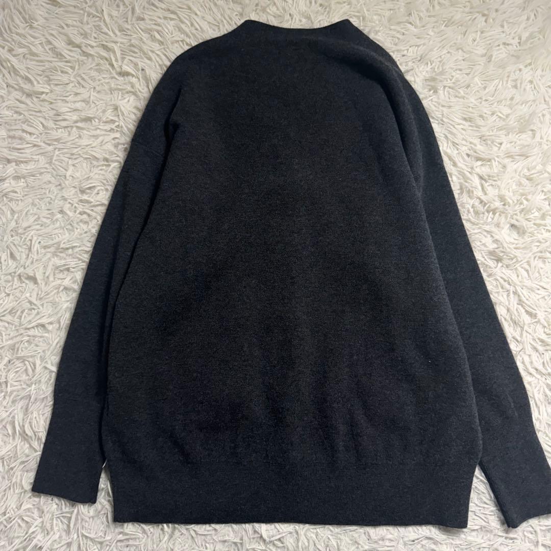 【未使用級】スピックアンドスパン　ダブルジャガードビッグカーディガン　23AW