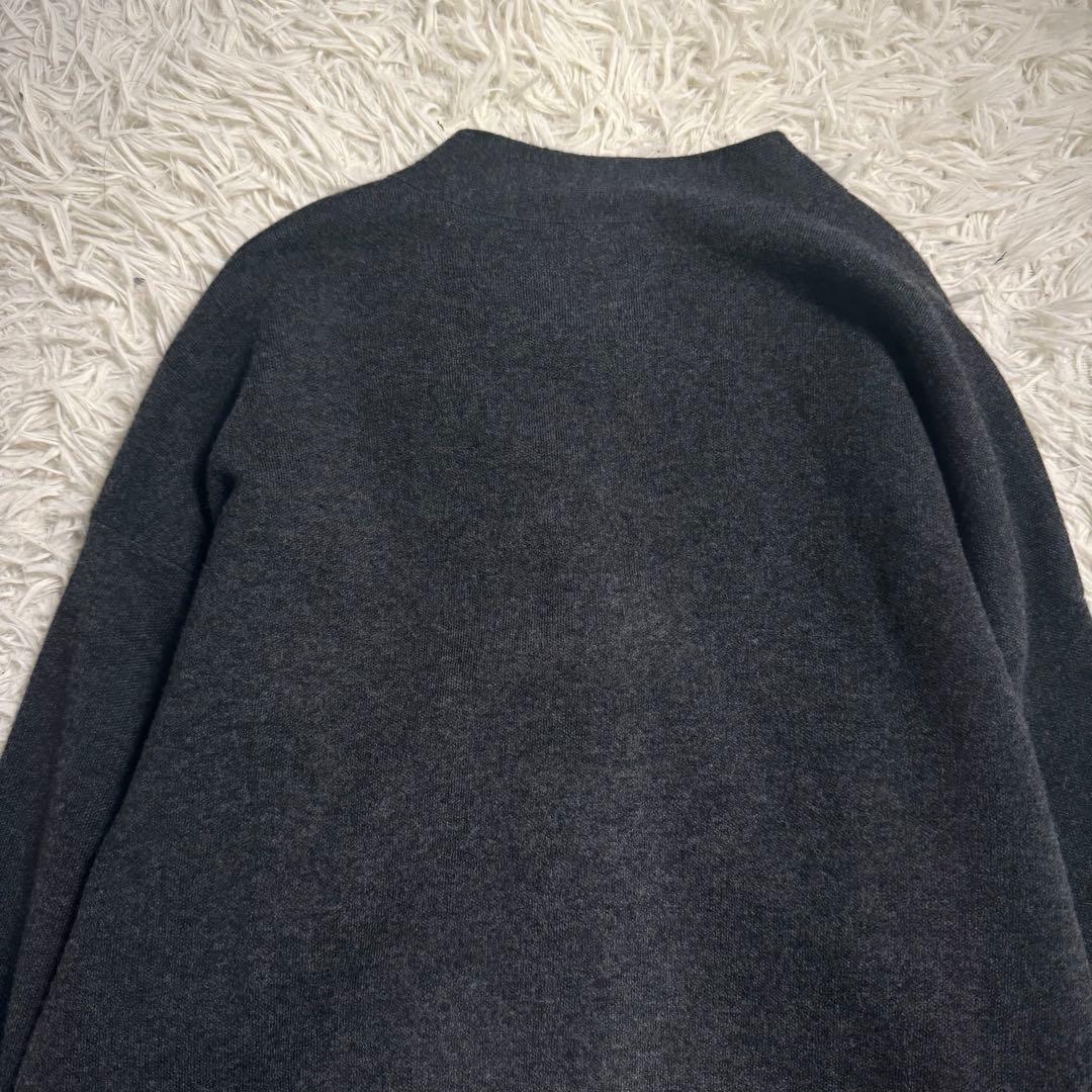 【未使用級】スピックアンドスパン　ダブルジャガードビッグカーディガン　23AW