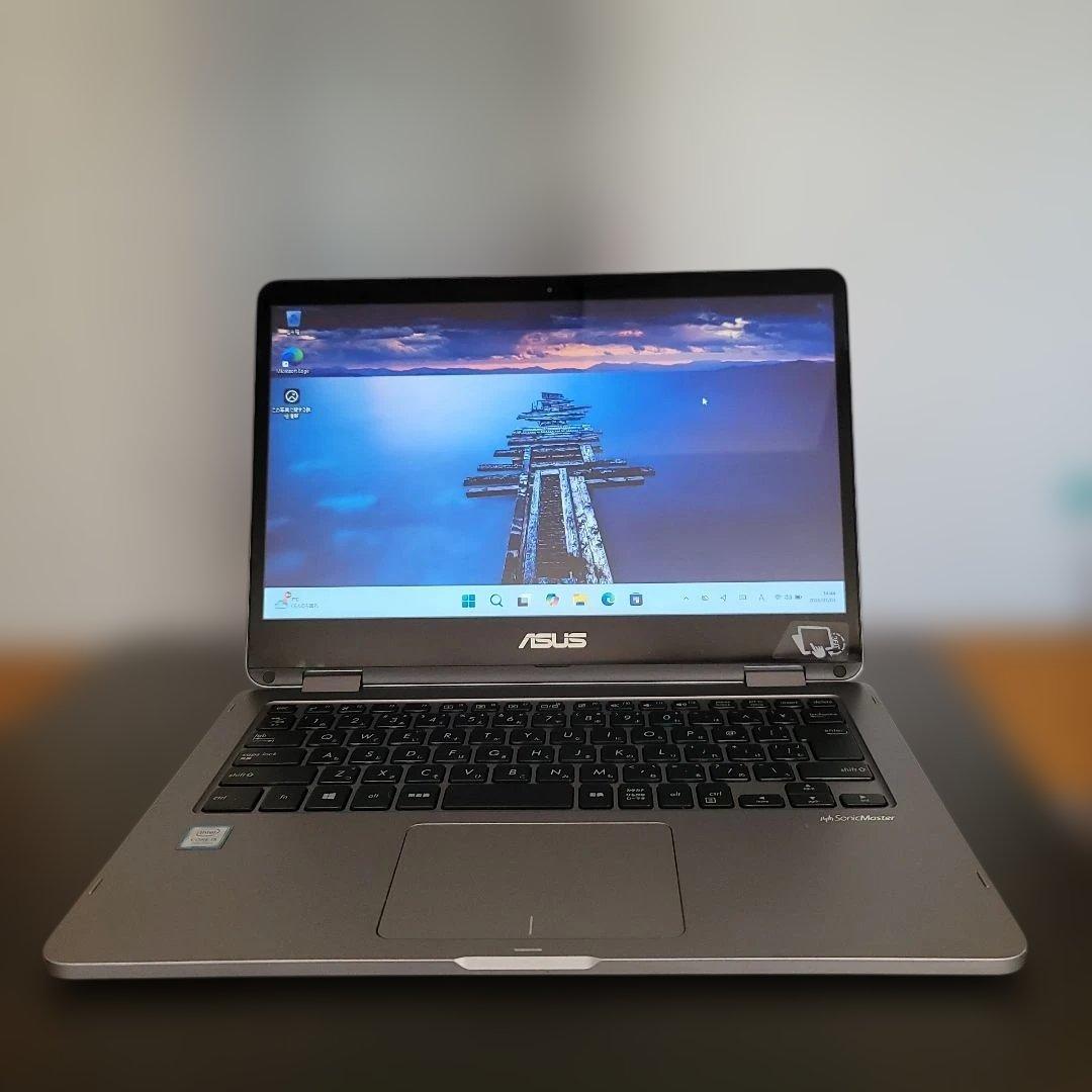 ASUS 2in1 13インチノートパソコン TP401C