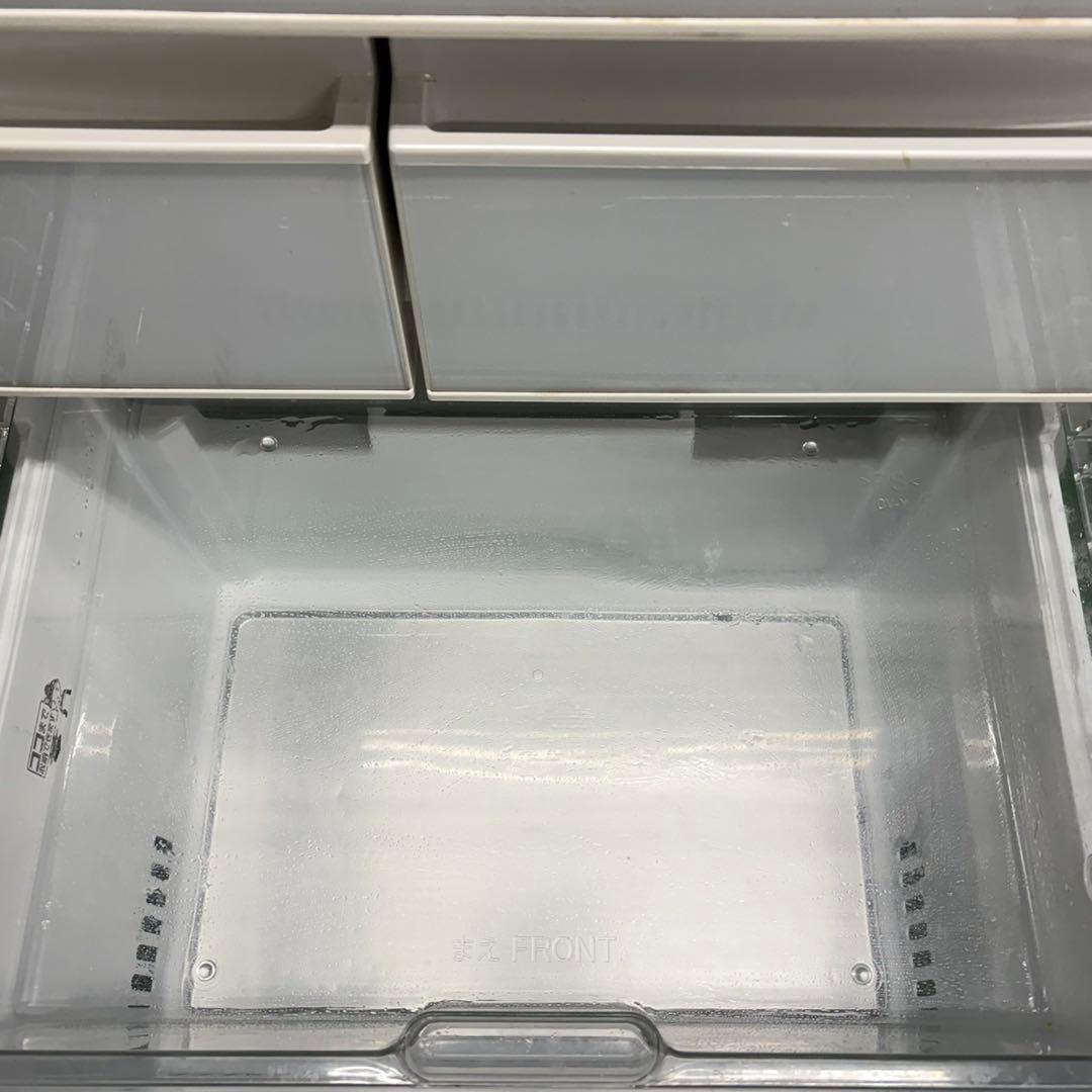 699 鏡面　ガラストップ　冷蔵庫　大型　400L強　自動製氷機　5ドア