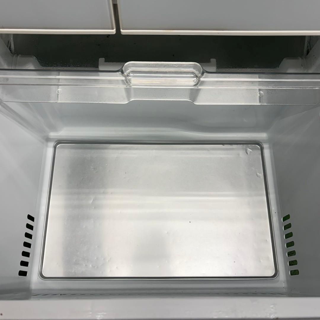 699 鏡面　ガラストップ　冷蔵庫　大型　400L強　自動製氷機　5ドア