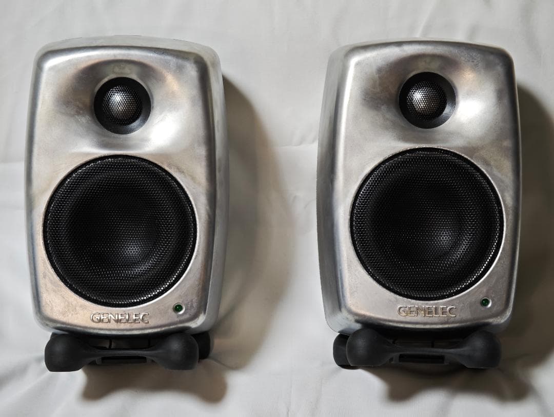 GENELEC 8020DRwM RAWフィニッシュ + オヤイデケーブル