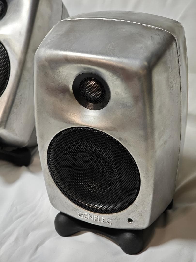 GENELEC 8020DRwM RAWフィニッシュ + オヤイデケーブル