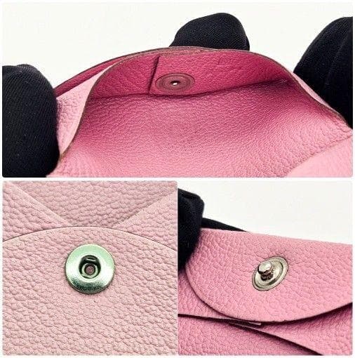 エルメス ケース バスティア 小銭入れ シェーブル □N(2010)