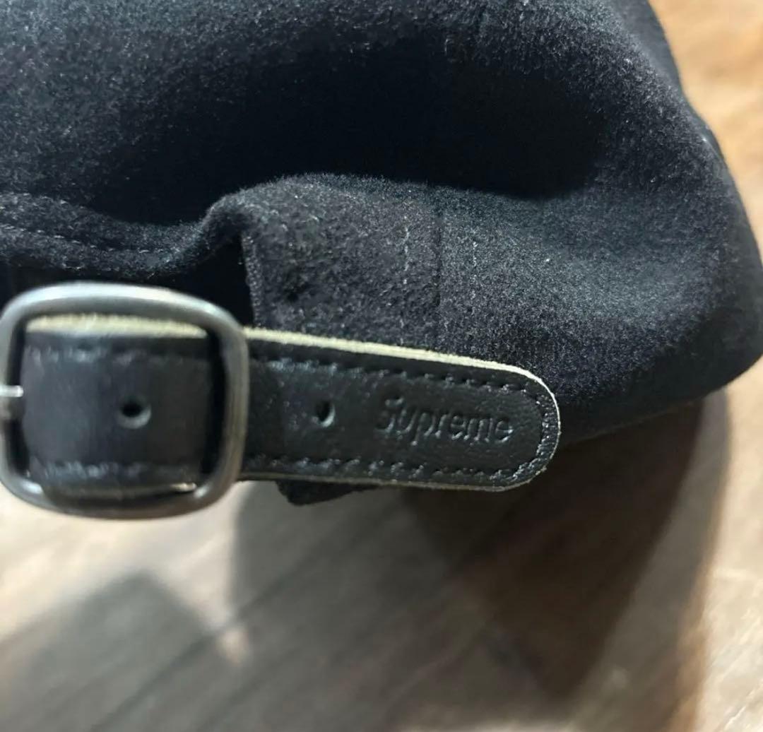 Supreme Wool Camp Cap 黒