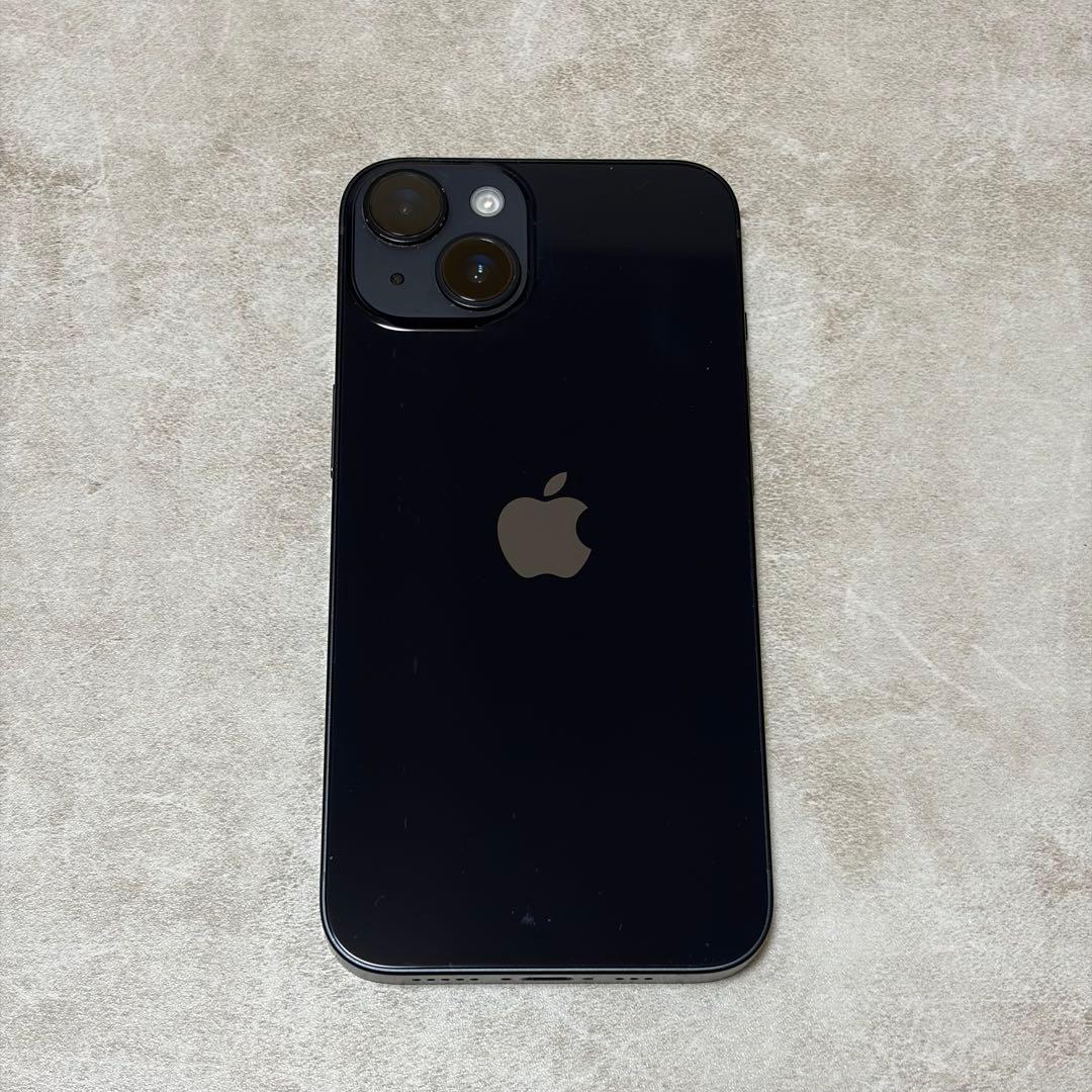 【美品】Apple iPhone 14 ミッドナイト 本体