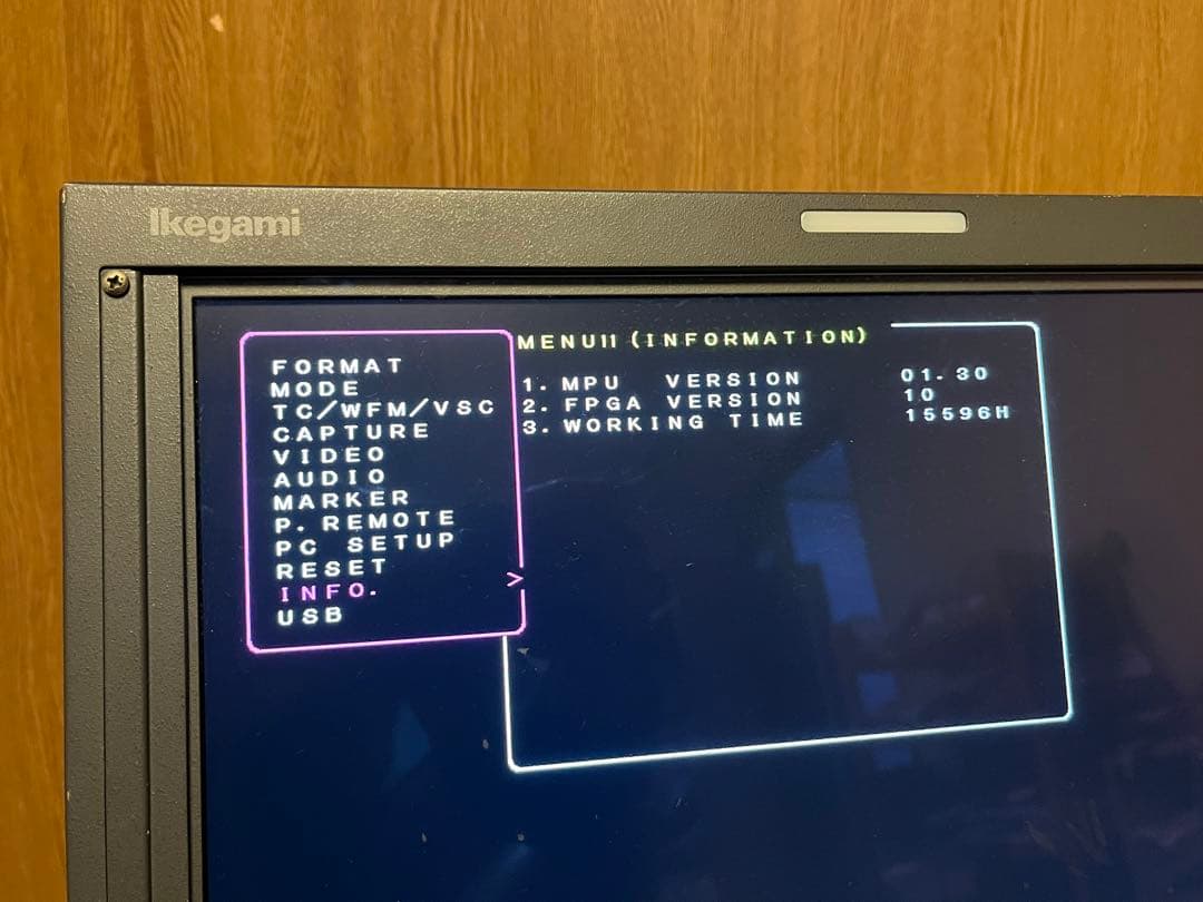 Ikegami HLM-1704WR 放送業務用モニター マスターモニター