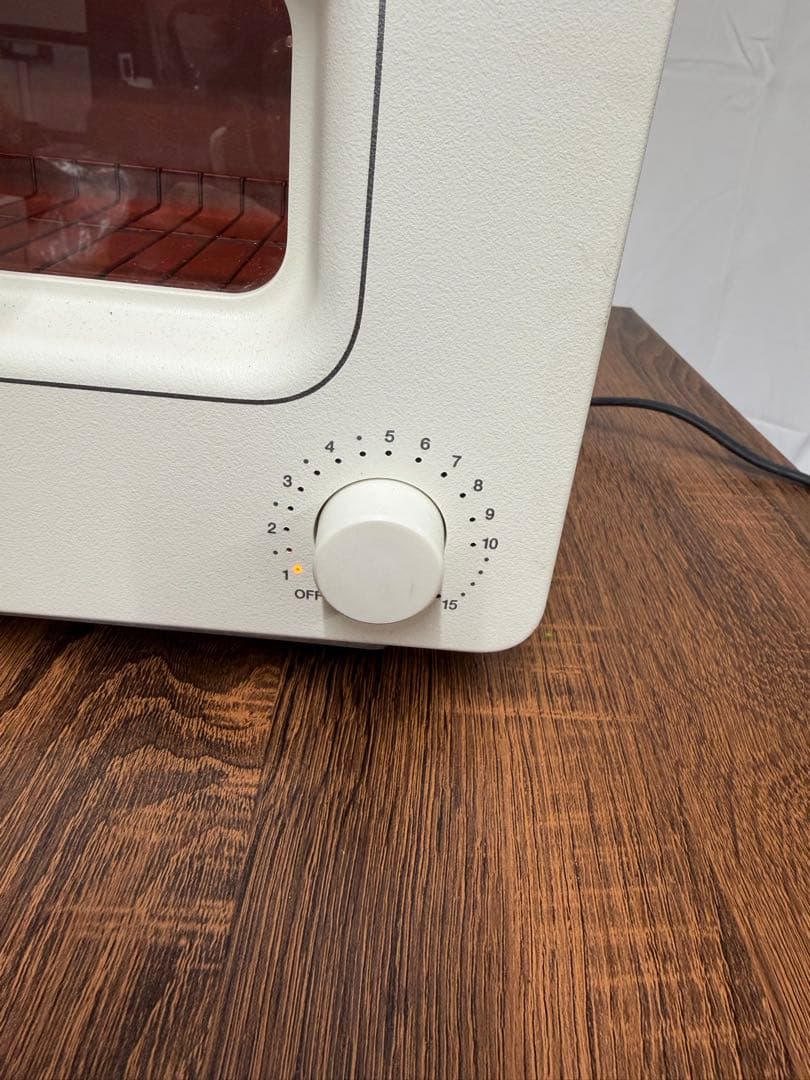 【美品】BALMUDA　バルミューダ　スチームトースター K01E-WS