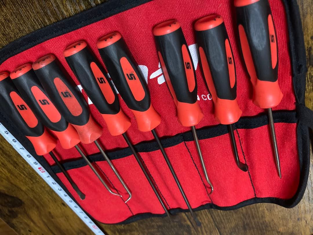 snapon ピックツールセット　ケース付き　スナップオン