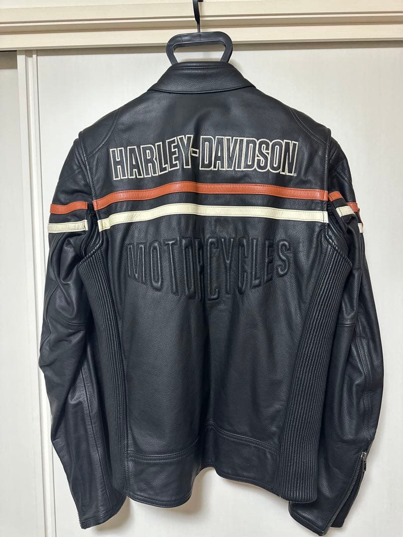 HARLEY-DAVIDSON レザーシングルライダースジャケット