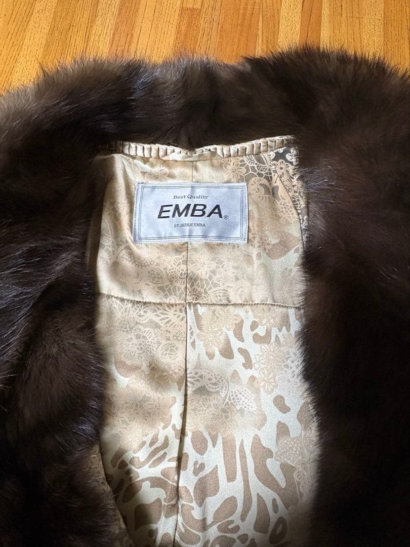 【EMBA エンバ】ロシアンセーブルコート 新品未使用