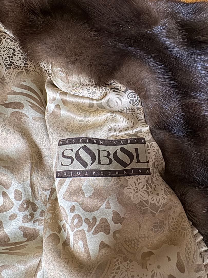 【EMBA エンバ】ロシアンセーブルコート 新品未使用