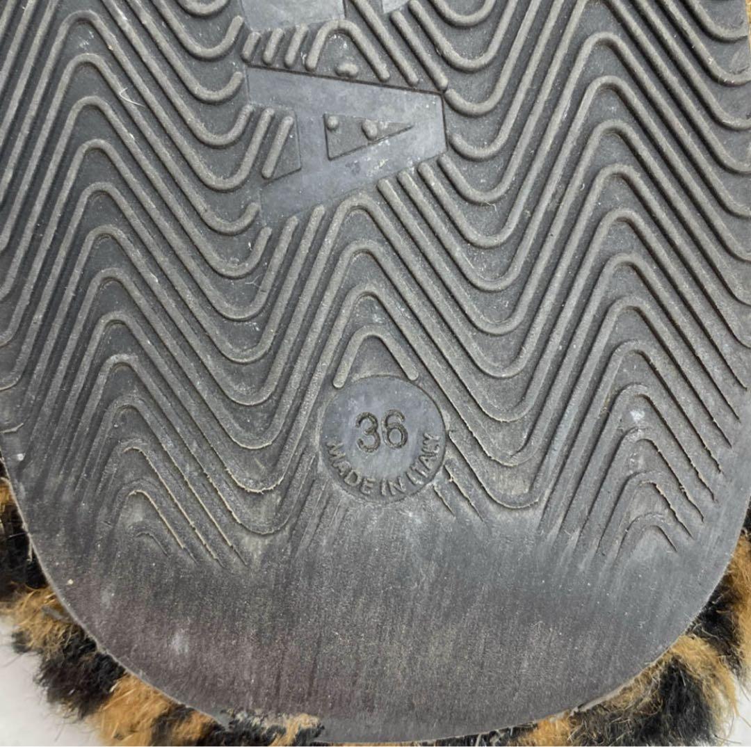 BALENCIAGA FurrySlide36ファーサンダル