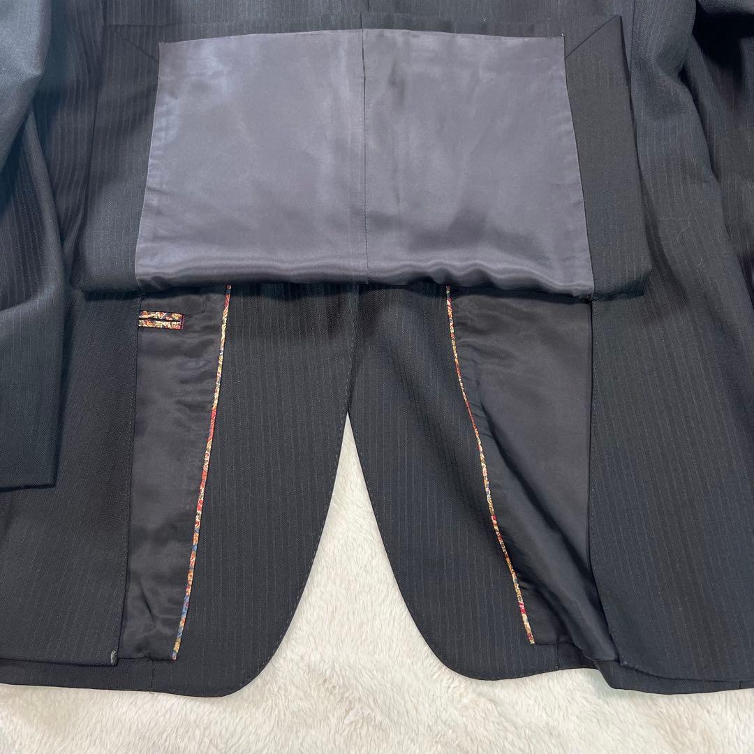 【美品】ポールスミス　メンズスーツ　セットアップ　ストライプ　Ｍ　ロロピアーナ