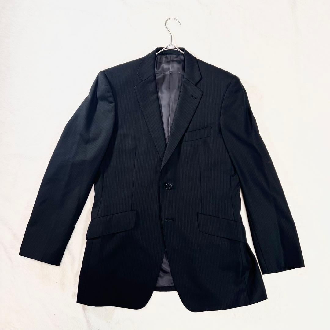 【美品】ポールスミス　メンズスーツ　セットアップ　ストライプ　Ｍ　ロロピアーナ