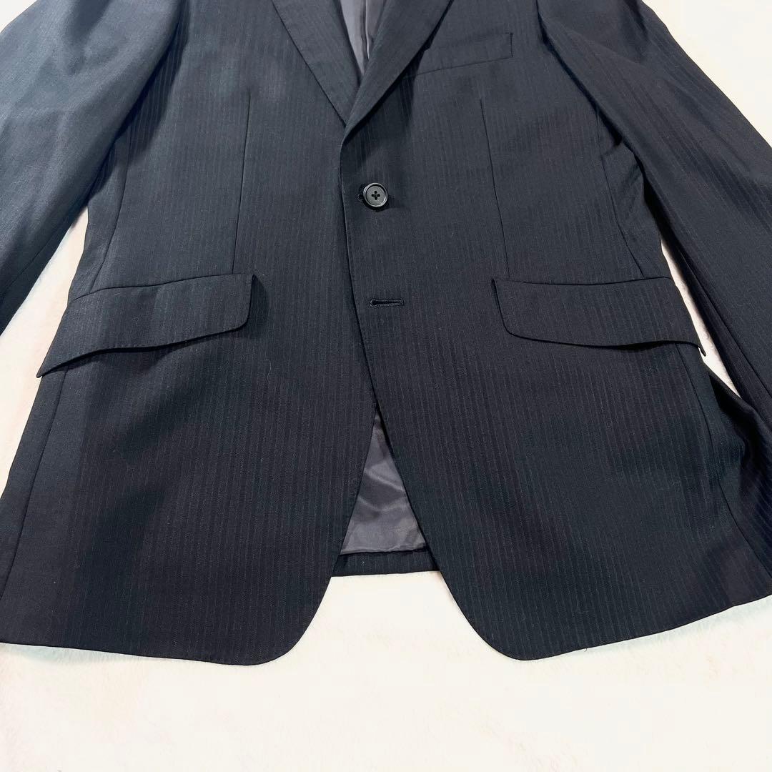 【美品】ポールスミス　メンズスーツ　セットアップ　ストライプ　Ｍ　ロロピアーナ