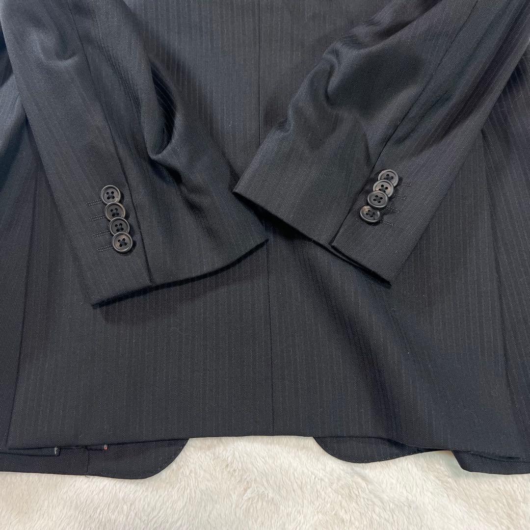 【美品】ポールスミス　メンズスーツ　セットアップ　ストライプ　Ｍ　ロロピアーナ